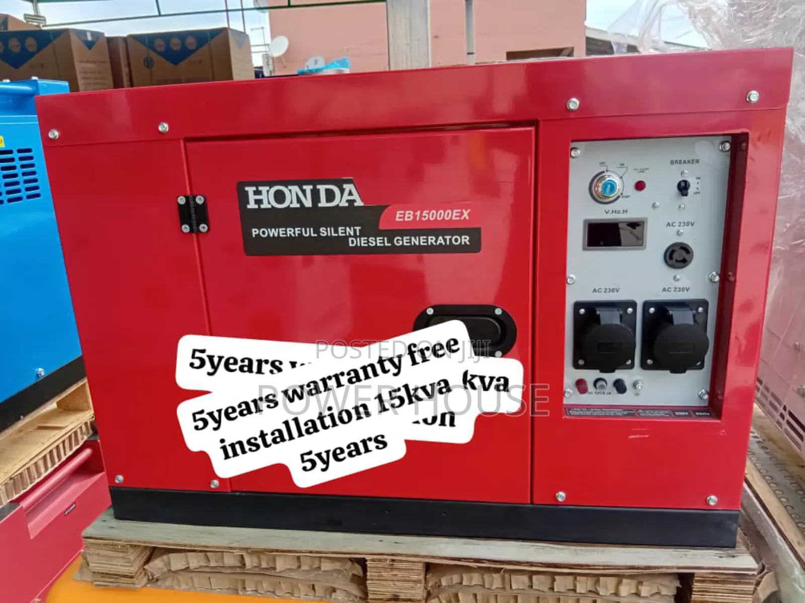 Ultimate Boealis 16500watts 15kva Honda Diesel Generator