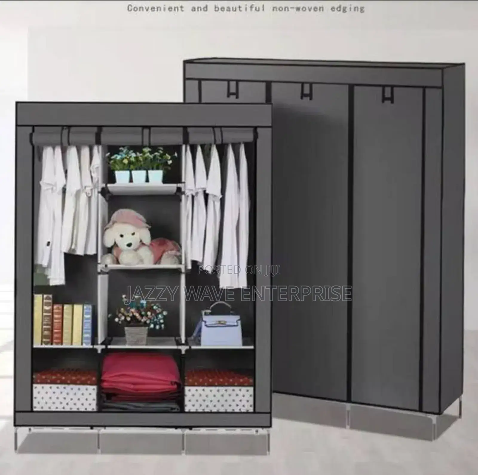 Plastic or Material Wardrobe 3 in 1