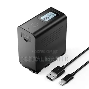 Powerextra Np-F980l 10050mah With Usb Output LCD Display