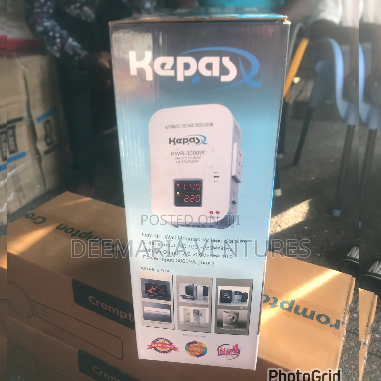 Kepas 3000w Automatic Voltage Regulator Stabilizer