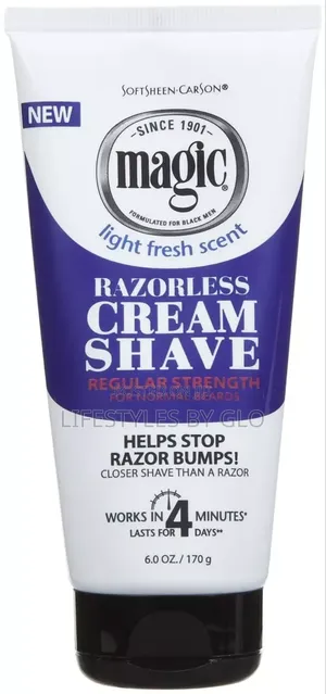 Magic Razorless Shave Cream (No More Razor Bumps)