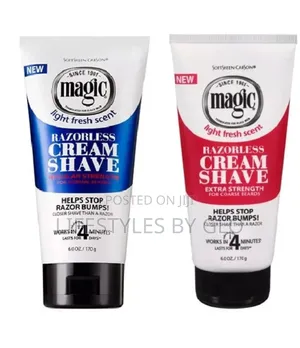 Magic Razorless Shave Cream (No More Razor Bumps)