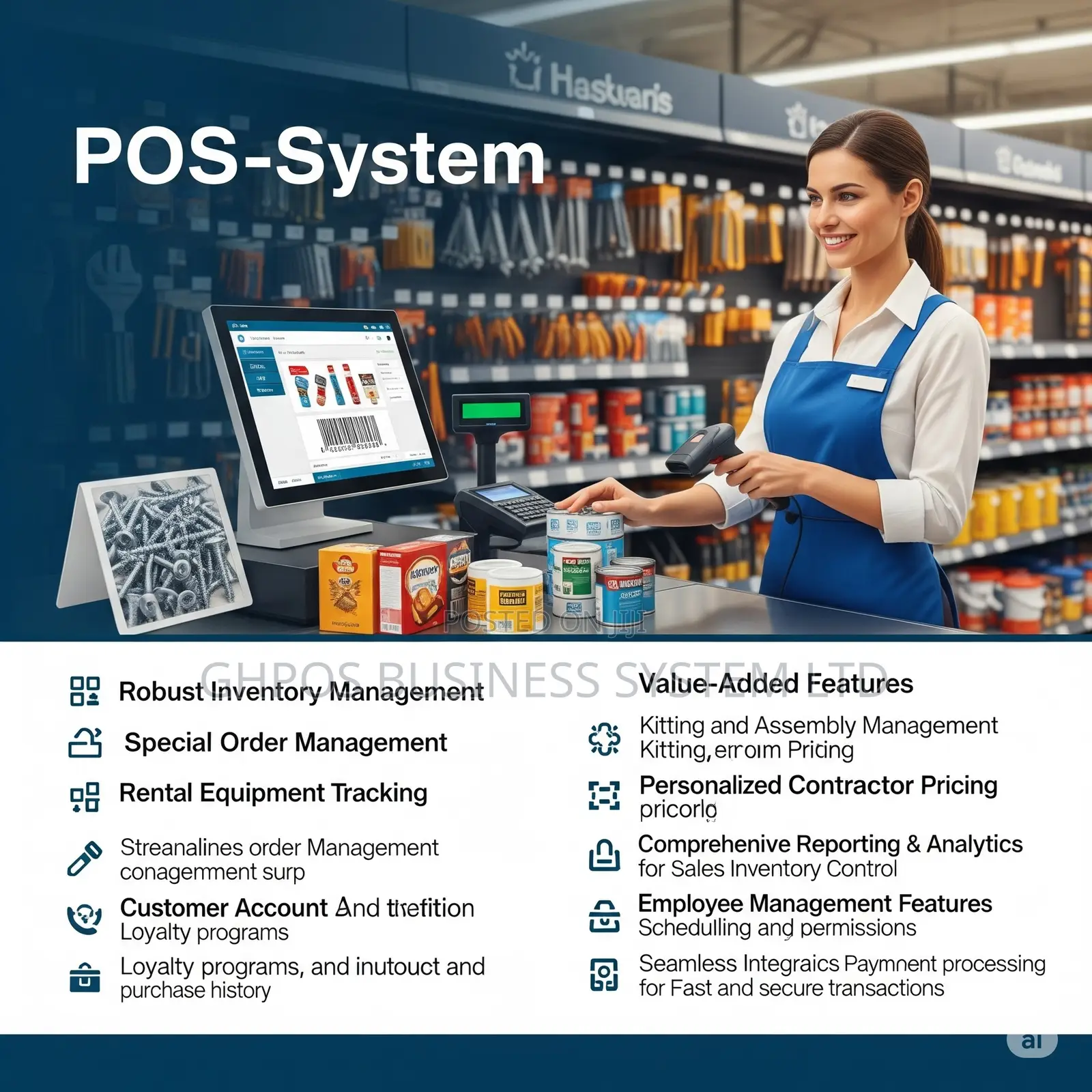 Hardware Store Pos Software-Track and Sell Faster