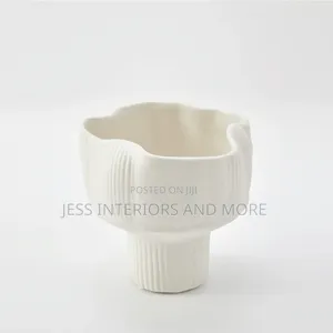 Vase (White Striped)