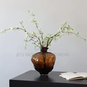 Flower Vase (Amber)