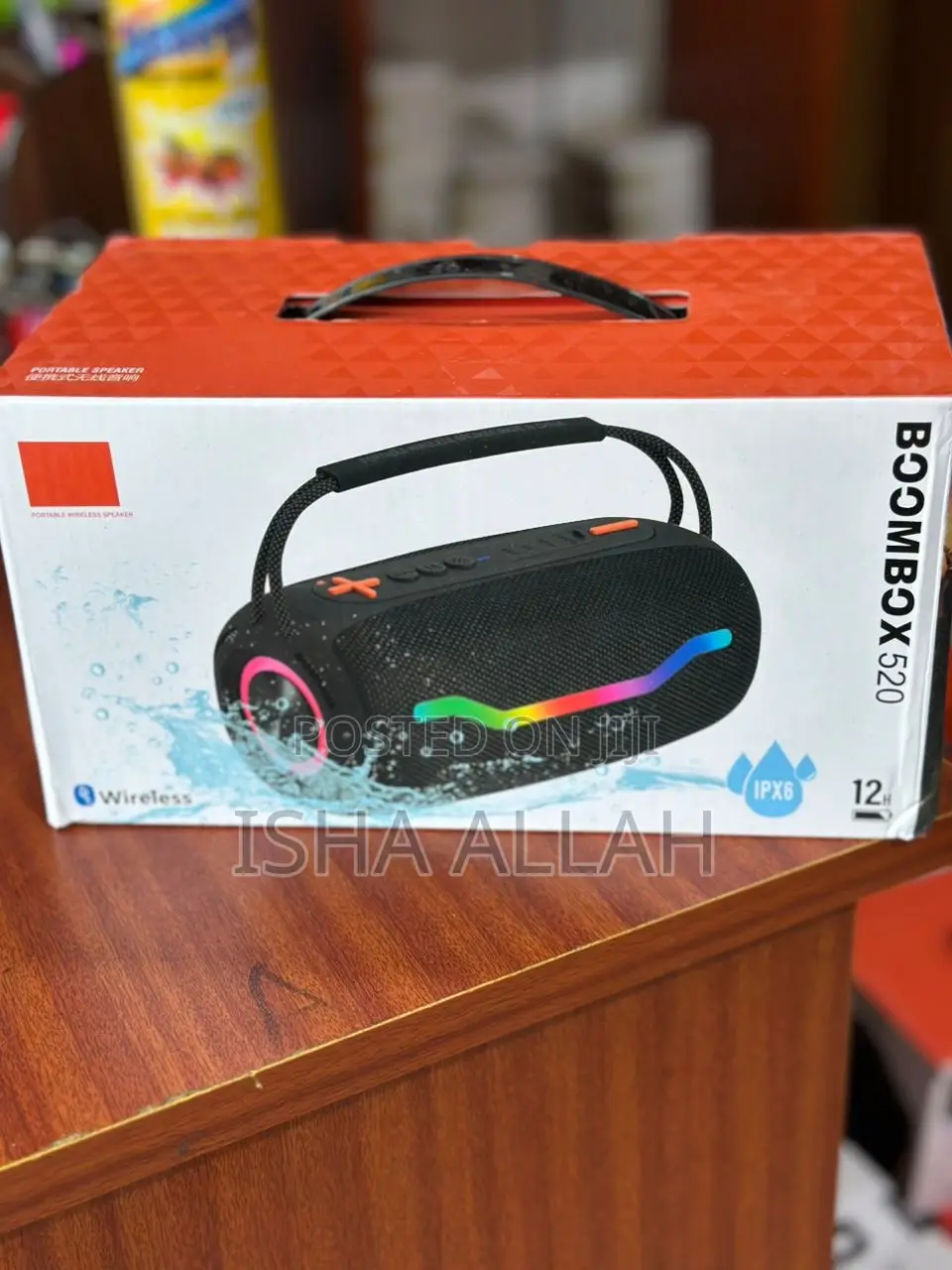 Boombox Jb-721 Portable Bluetooth Speaker