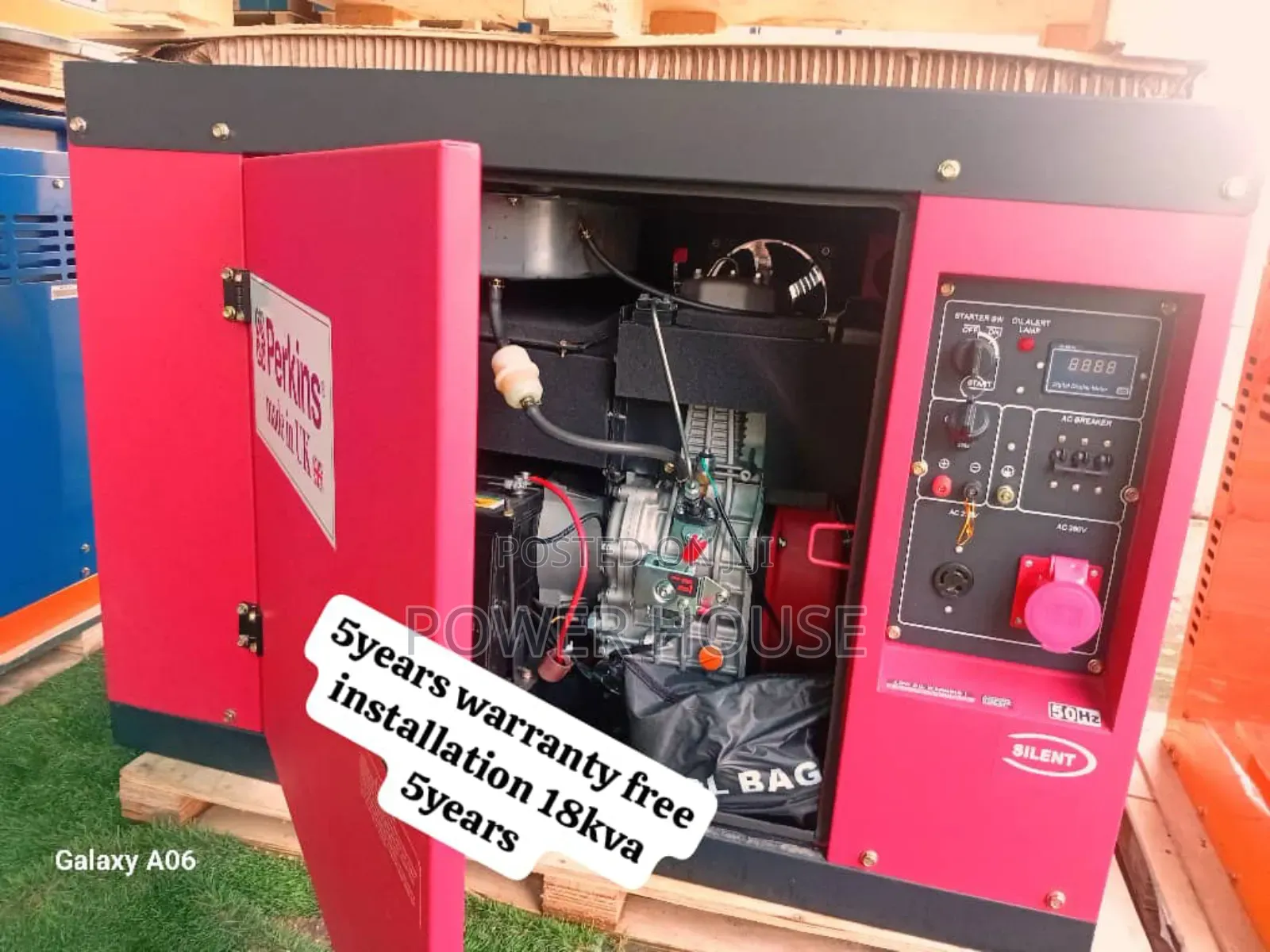 Lumina Onyx Amp 18kva Perkins Diesel Generator 18kva