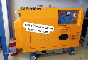 Grid Gen Perkins 10kva 13000watts Diesel Generator 10kva