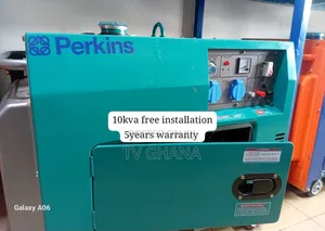 Peak Gen Perkins 10kva 13000watts Diesel Generator 10kva