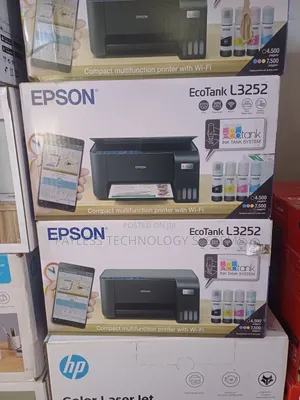 Epson Ecotank L3252 A4 Wi-Fi All-in-One Ink Tank Printers