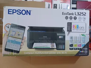 Epson Ecotank L3252 A4 Wi-Fi All-in-One Ink Tank Printers