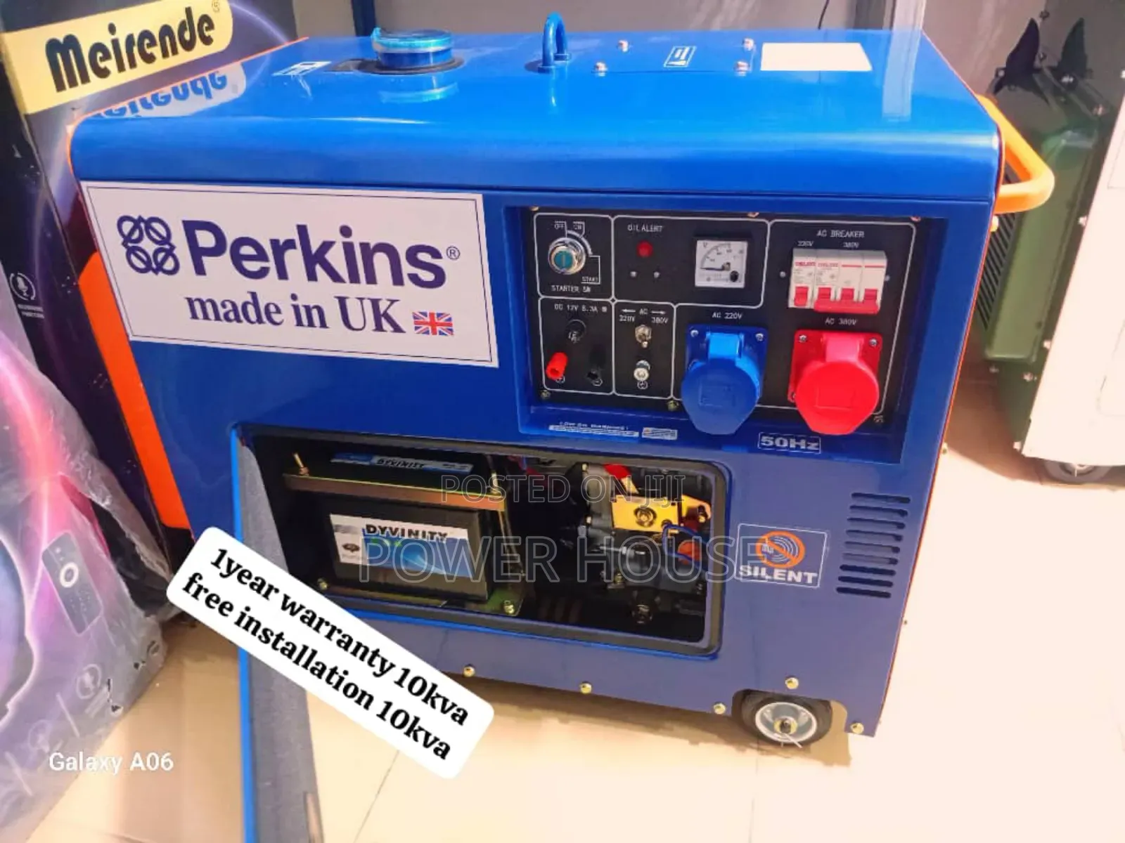Lumina Zone 10kva 13000watts Diesel Generator Perkins