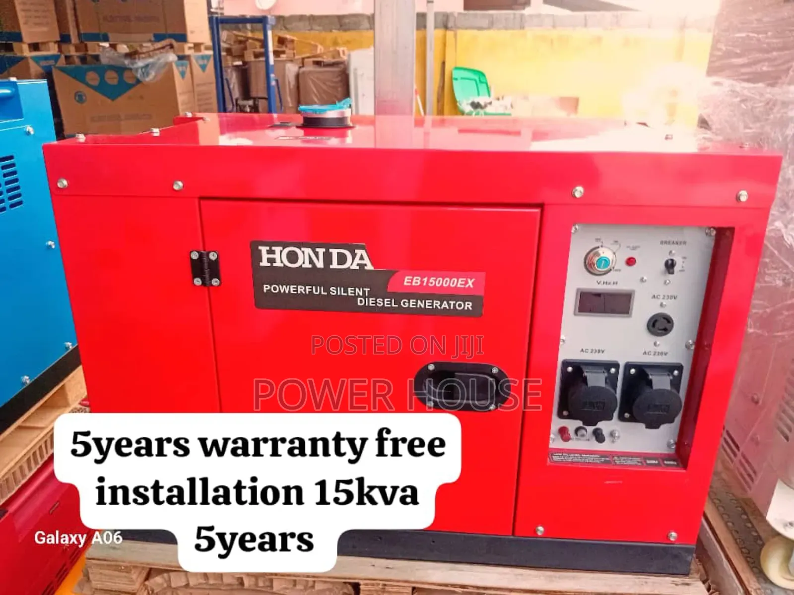 Lumina Vegan 16500watts 15kva Diesel Generator Honda Japan