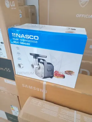 Nasco 800w Electric Meat Grinder, Stainless Steel  Cones