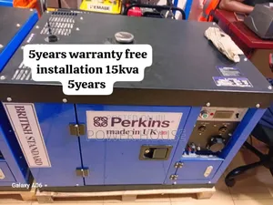 Lumina Titan Craft 15kva 16500watts Diesel Perkins Generator