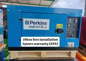 Max Output Perkins 18kvava Diesel Perkins Genset 10kva
