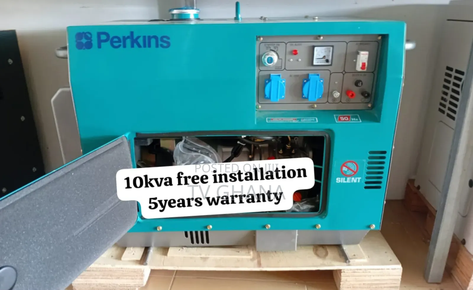 Amped Deals Perkins 10kva Diesel 13000watts Diesel Generator