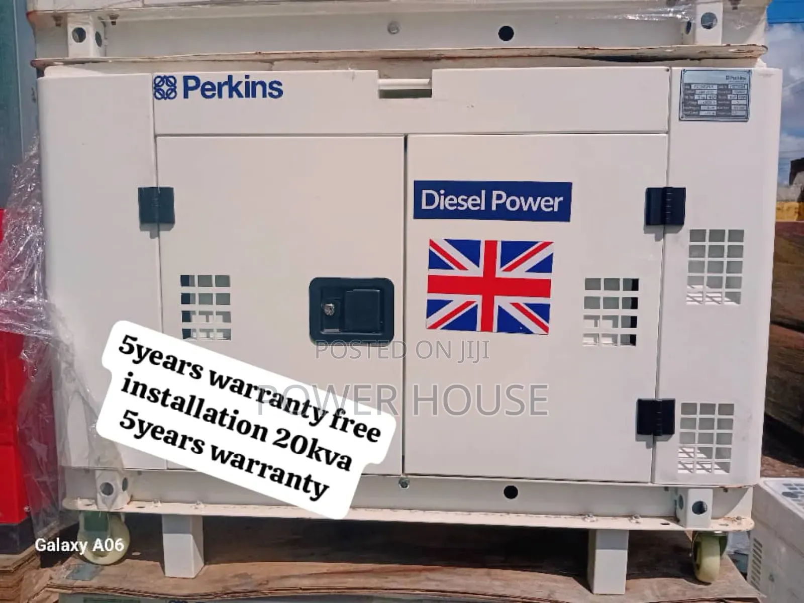 Lumina Drive 20kva Perkins Diesel Generator 20kva