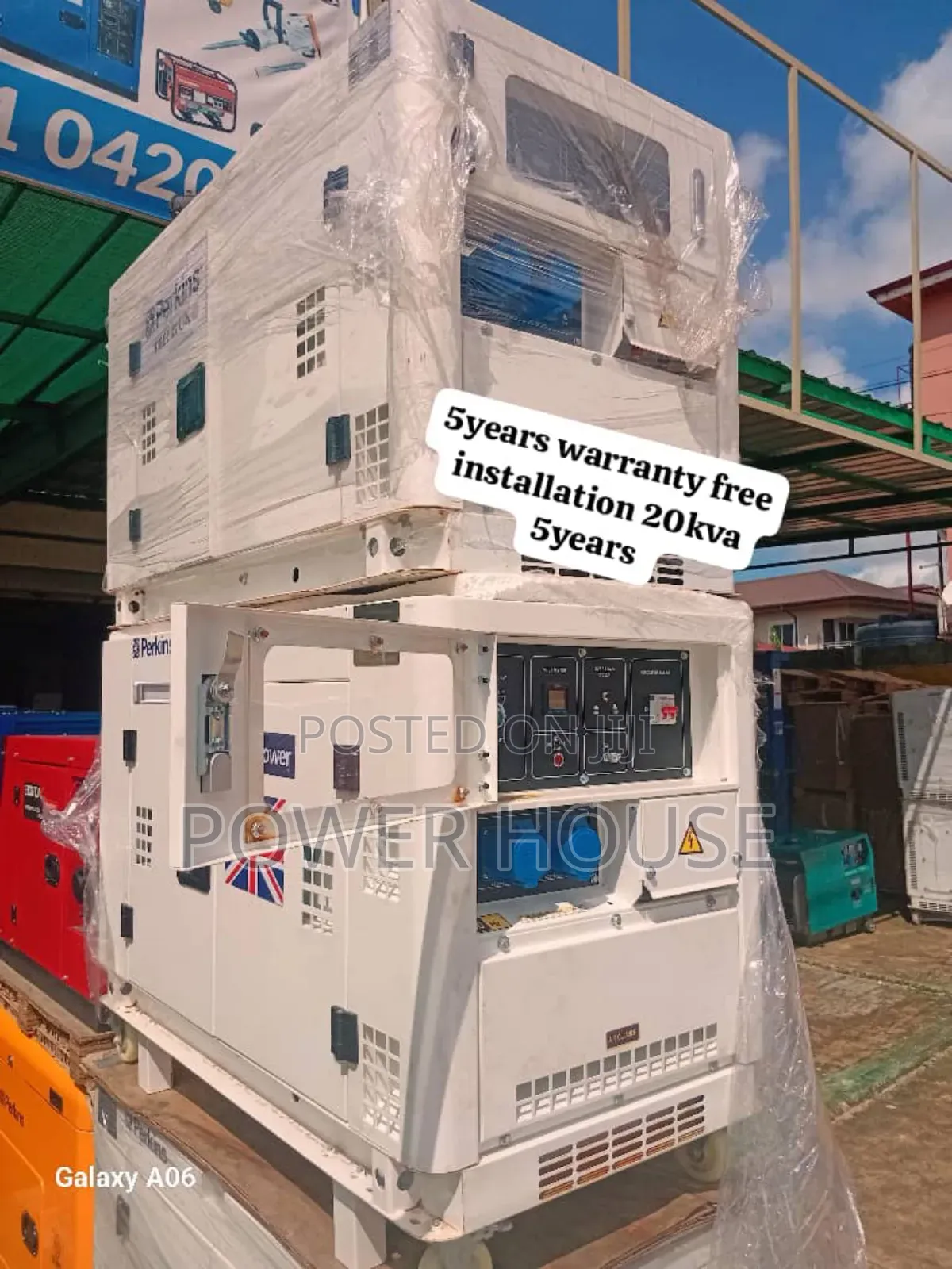 Lumina Panel X 20kva Diesel Perkins Generator 20kva