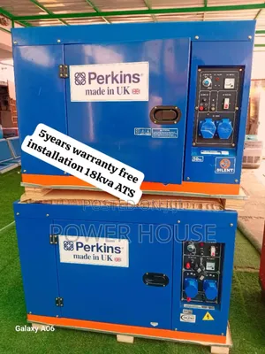 Lumina Celesti Dock 18kva Perkins Generator Diesel 18kva