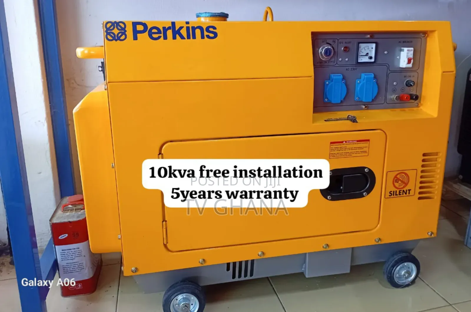 Prismgen Perkins 10kva 13000watts Diesel Generator 10kva
