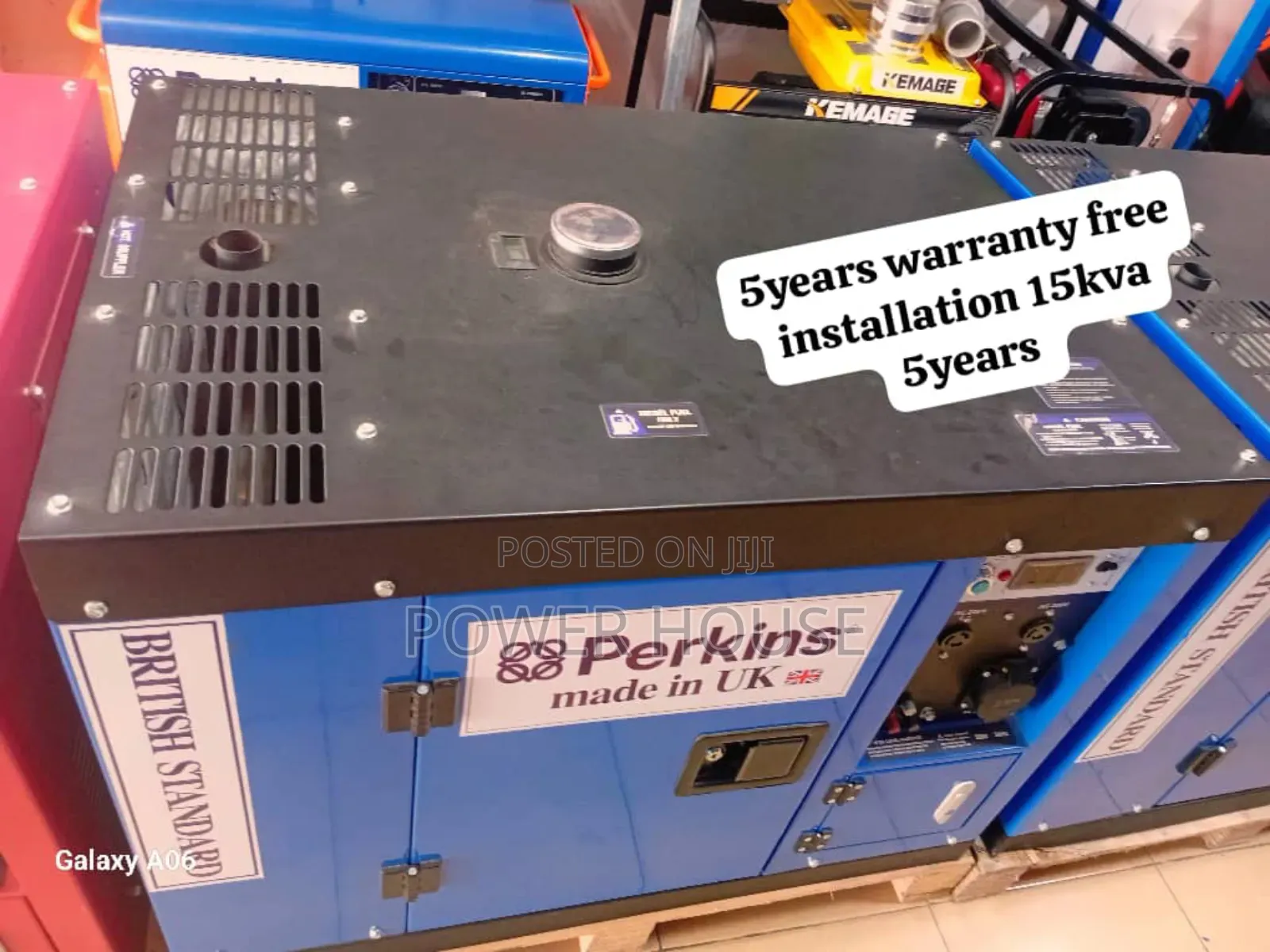 Lumina Aether 15kva 16500watts Diesel Perkins Generator