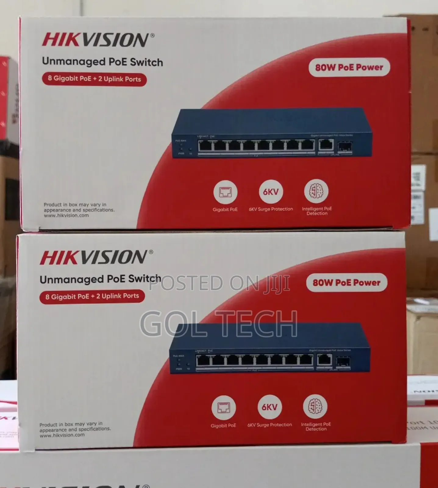 Hikvision 8port Unmanaged Poe Switch Ds-3e051p Switch