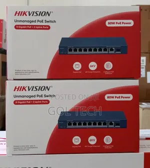 Hikvision 8port Unmanaged Poe Switch Ds-3e051p Switch