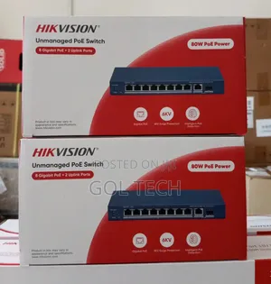 Hikvision 8port Unmanaged Poe Switch Ds-3e051p Switch