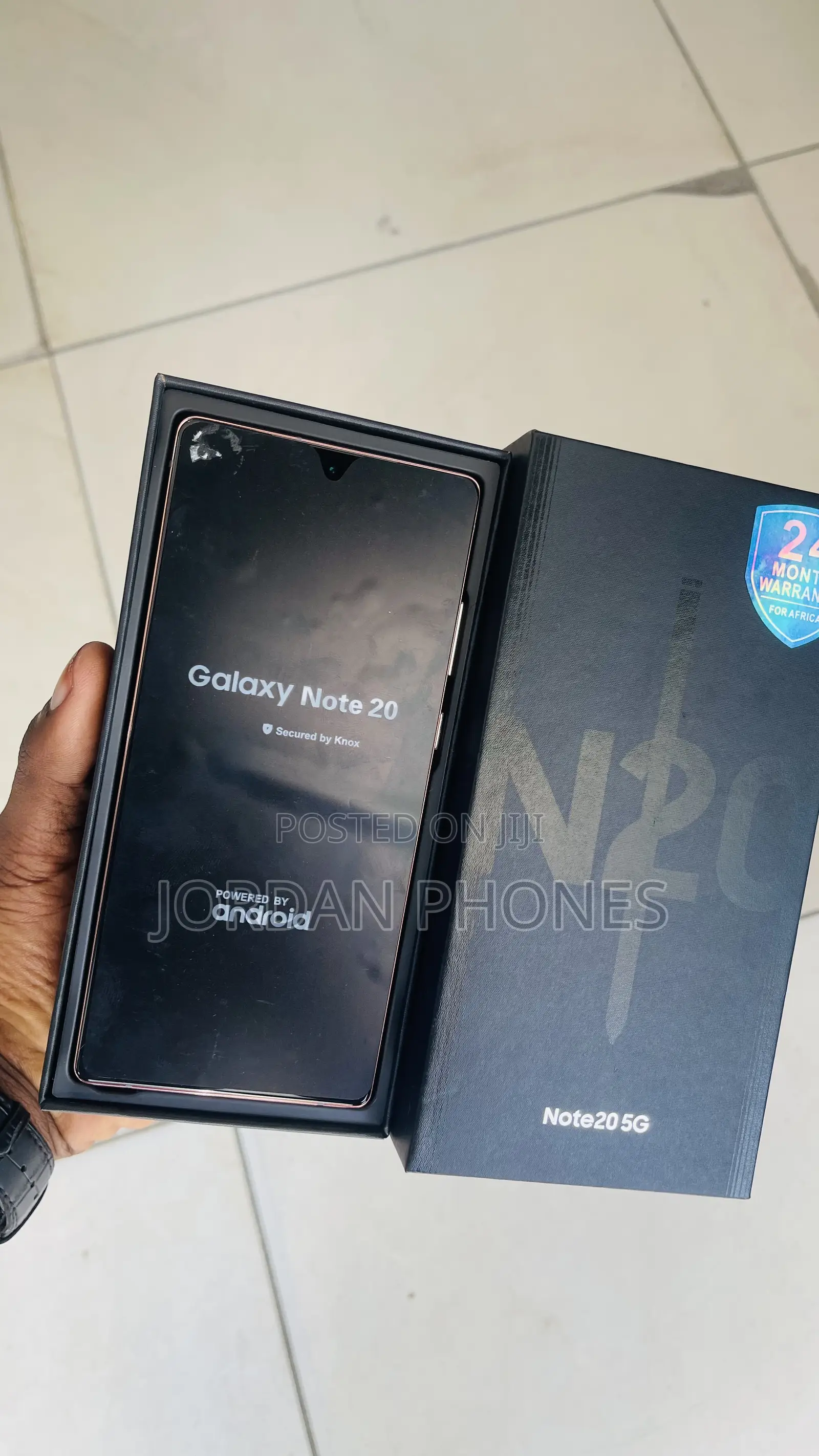 New Samsung Galaxy Note 20 5G 256 GB Gold