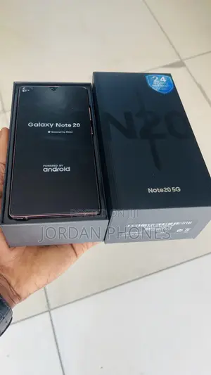 New Samsung Galaxy Note 20 5G 256 GB Gold