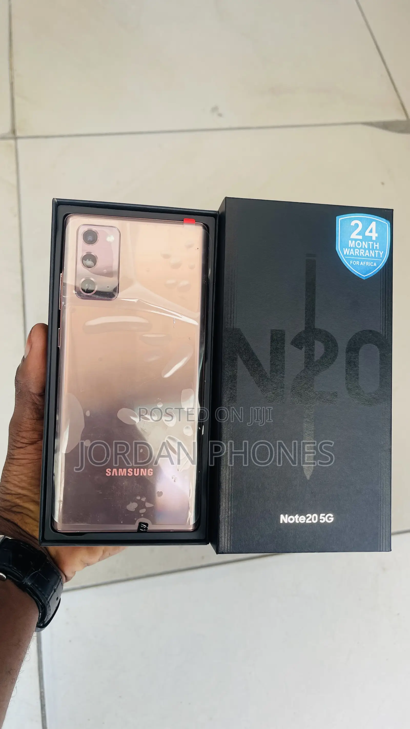 New Samsung Galaxy Note 20 5G 256 GB Gold