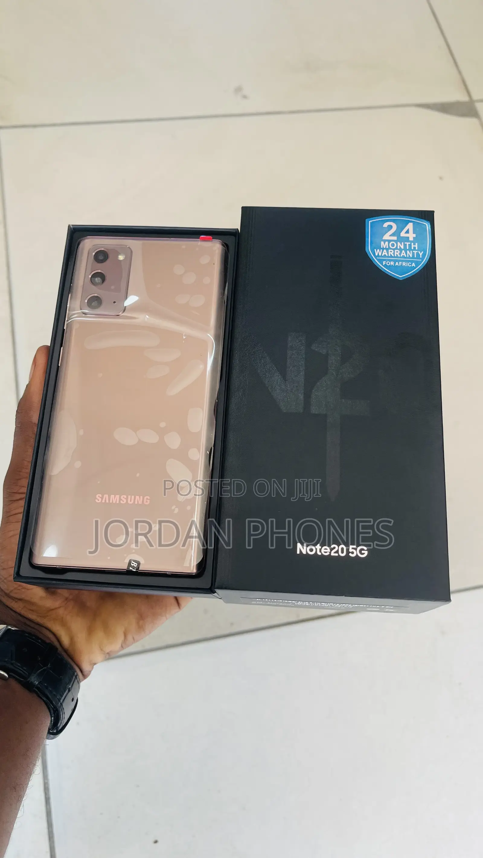 New Samsung Galaxy Note 20 5G 256 GB Gold
