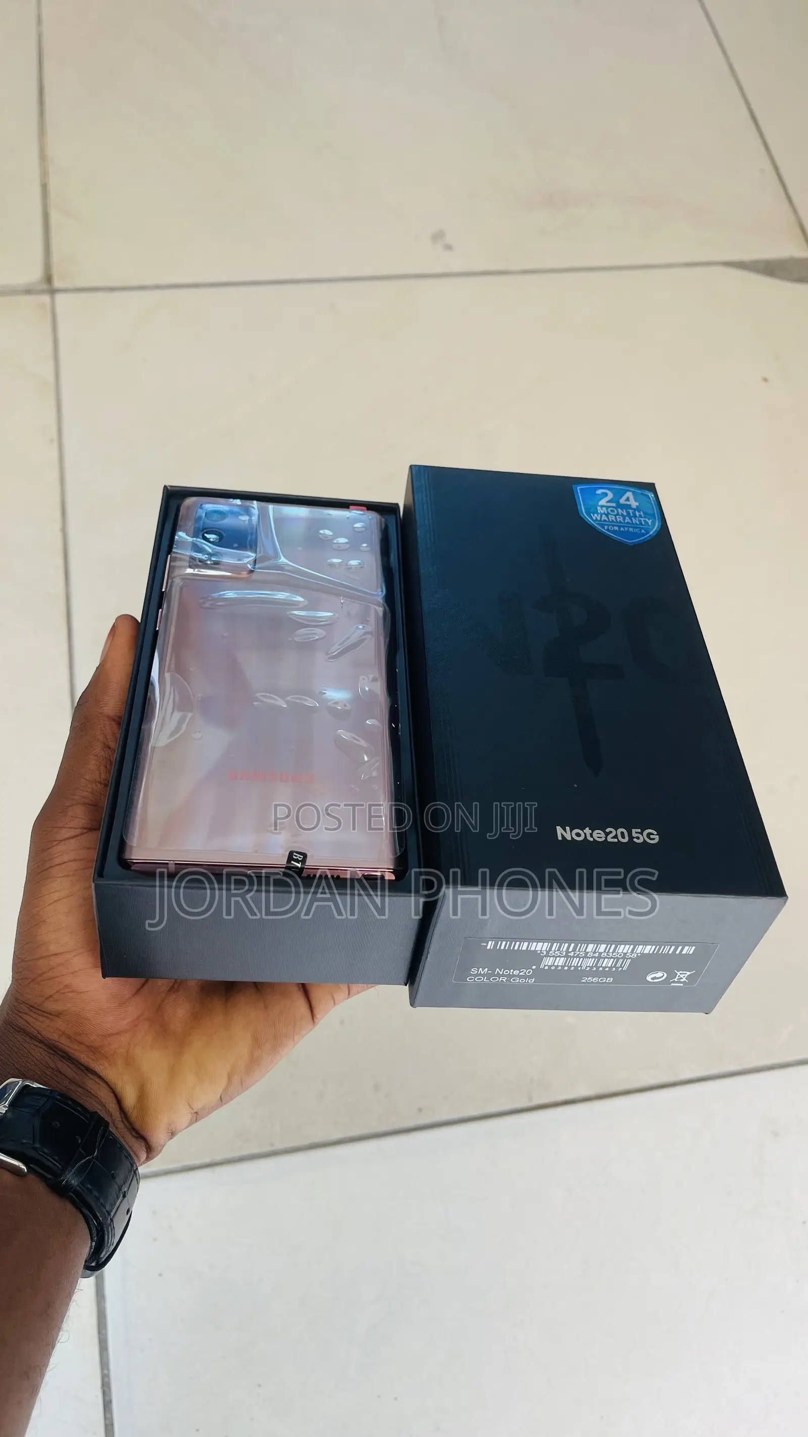 New Samsung Galaxy Note 20 5G 256 GB Gold