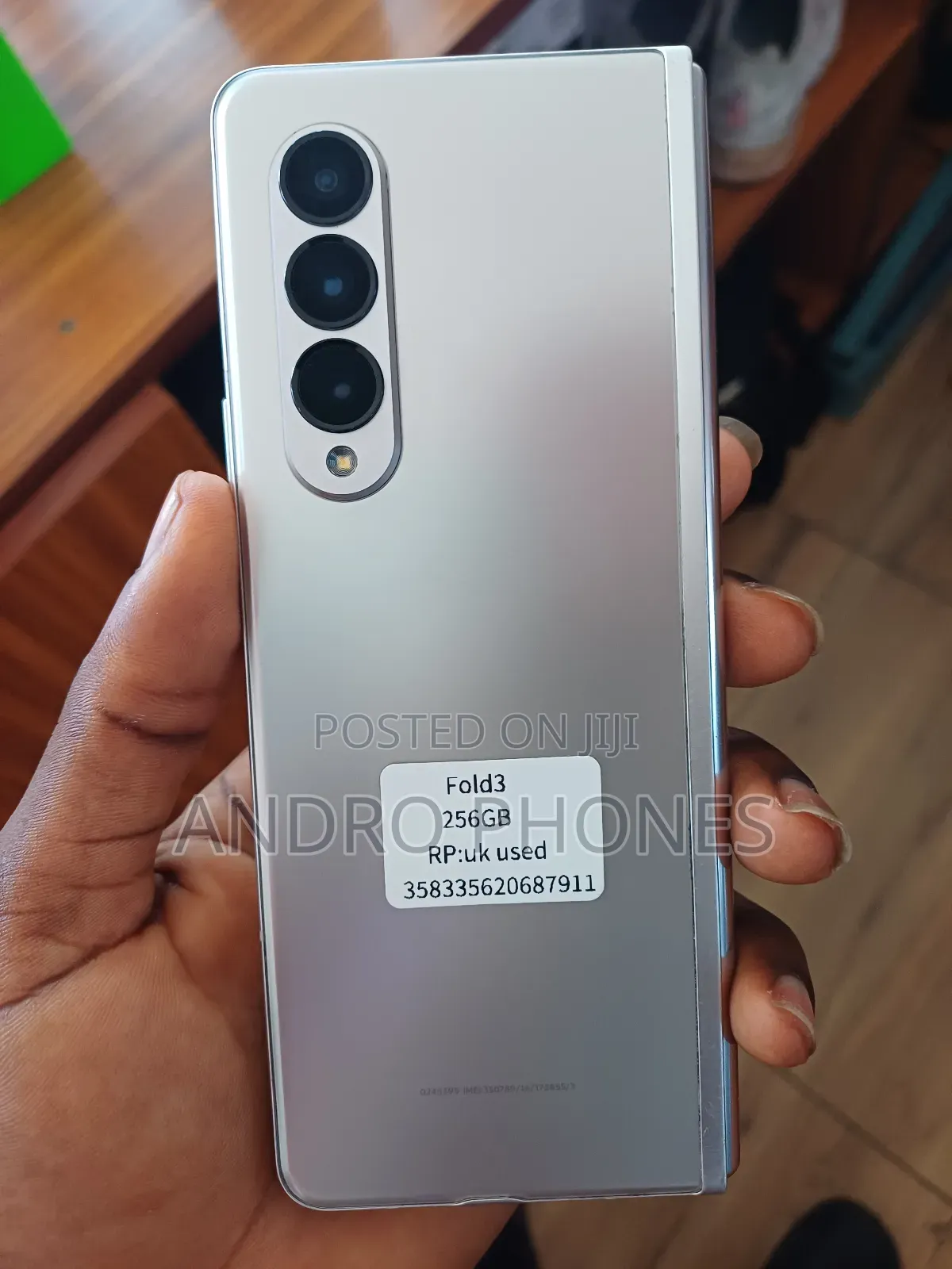 New Samsung Galaxy Z Fold 3 256 GB Silver