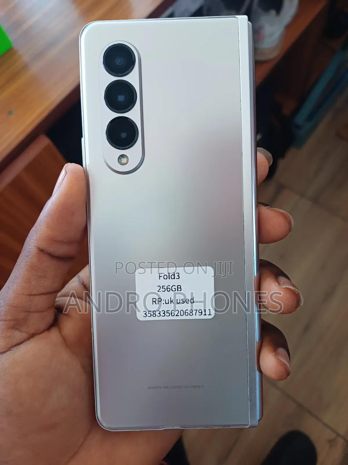 New Samsung Galaxy Z Fold 3 256 GB Silver