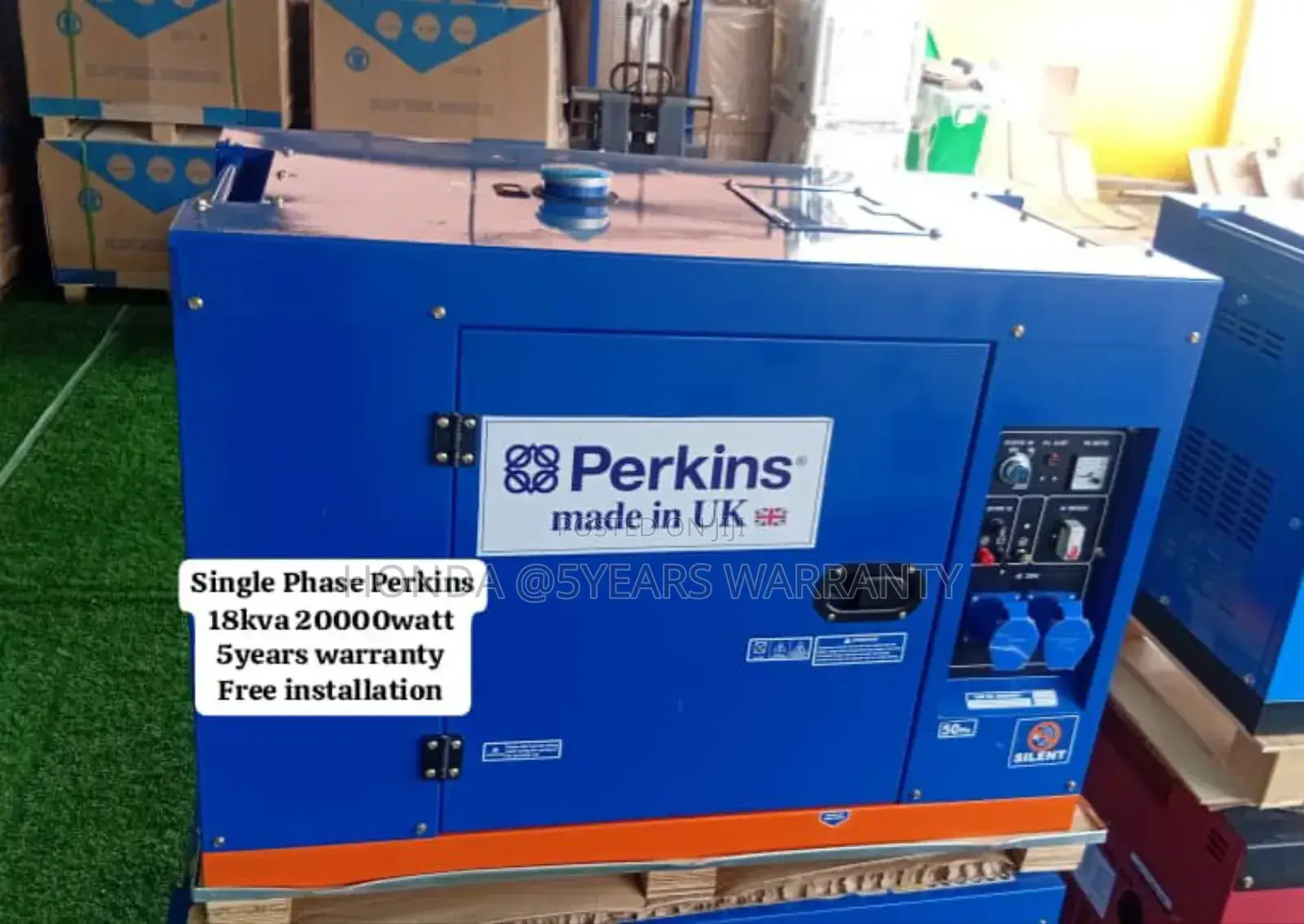 Energy Cadre Perkins 18kva 20000watt Generator Diesel 18kva