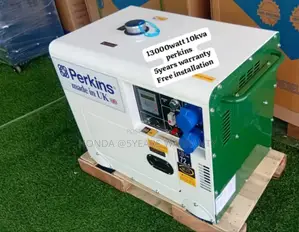 Power Energies 10kva 13000wax Diesel Generator Perkins 10kva