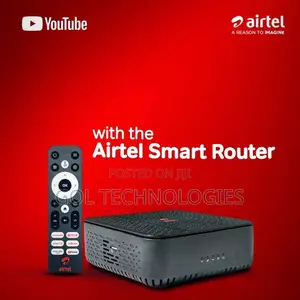 Airtel 4g Android Tv Box + Router! Airtel Smart Router 