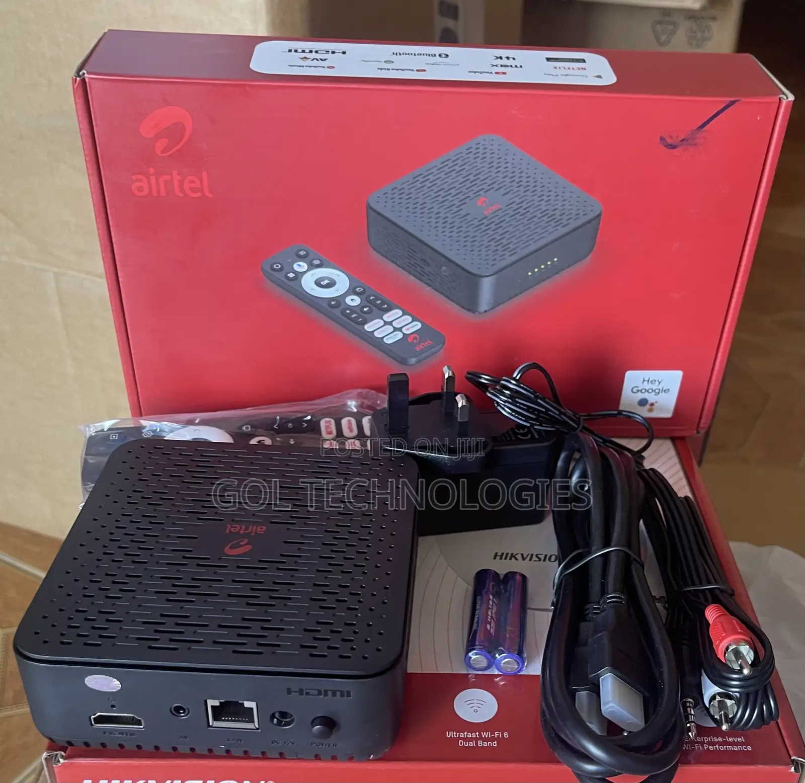 Airtel 4g Android Tv Box + Router! Airtel Smart Router 