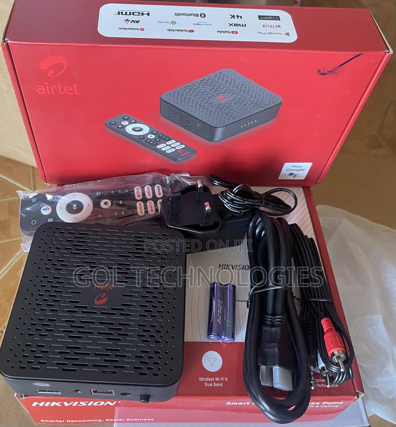 Airtel 4g Android Tv Box + Router! Airtel Smart Router 