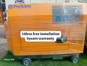 Perkins Space Saver 10kva 13000wats Diesel Silent Generator