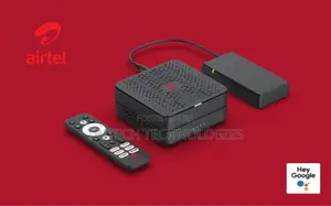 Airtel Android Tv Box With Sim Slot+Lan Port+Battery Backup