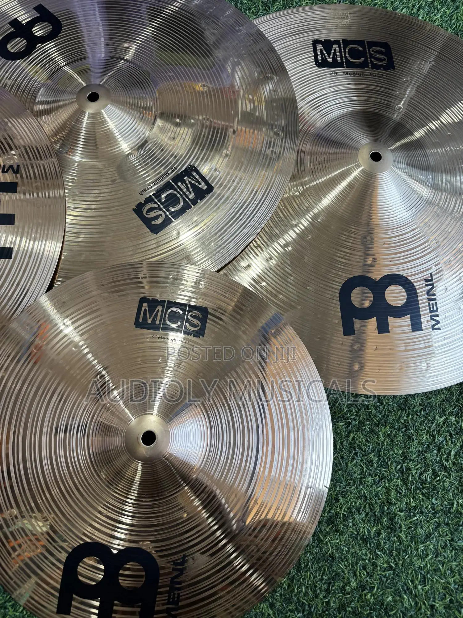 Meinl Cymbal Set With 20”18”16”14