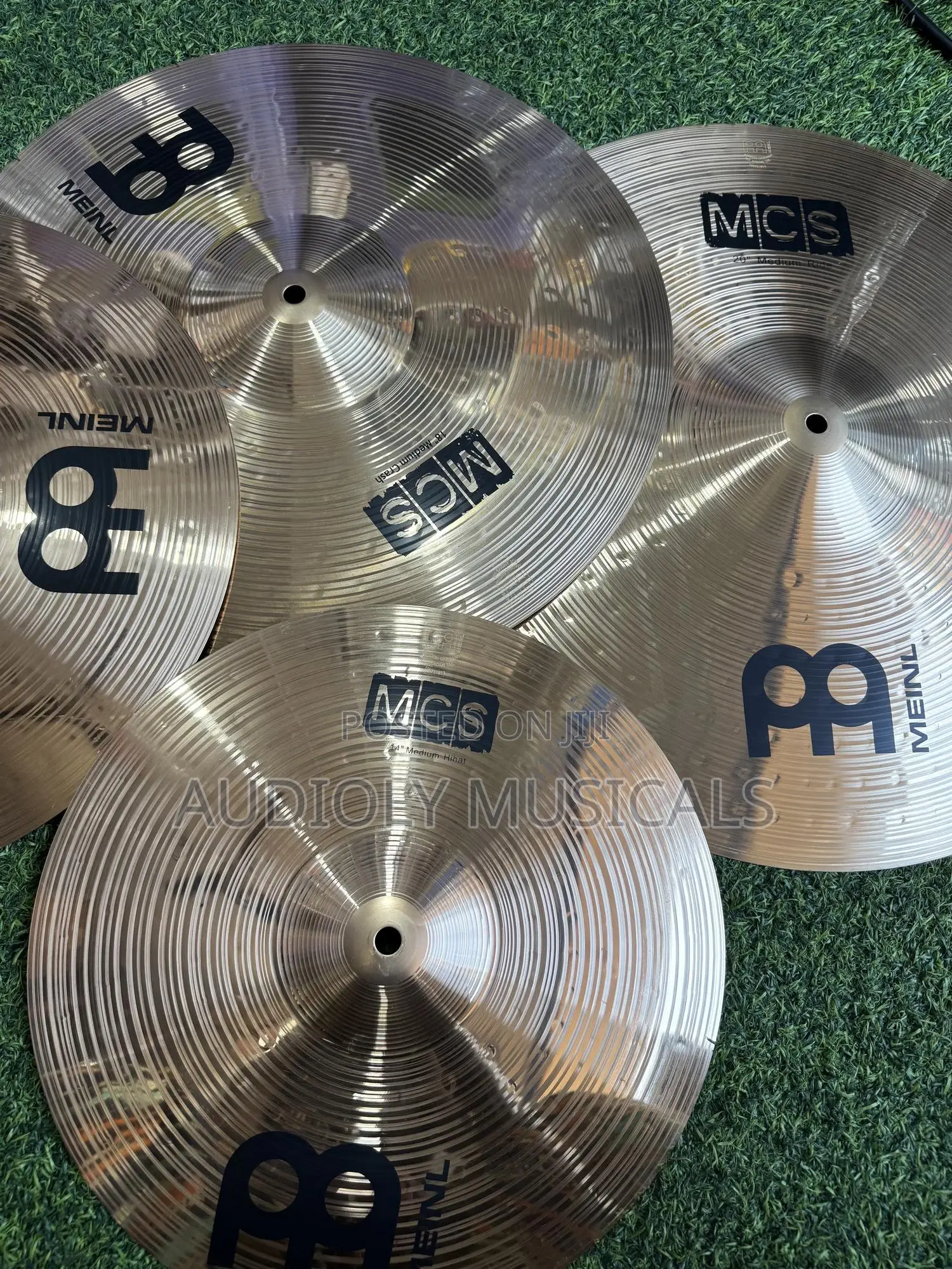 Meinl Cymbal Set With 20”18”16”14