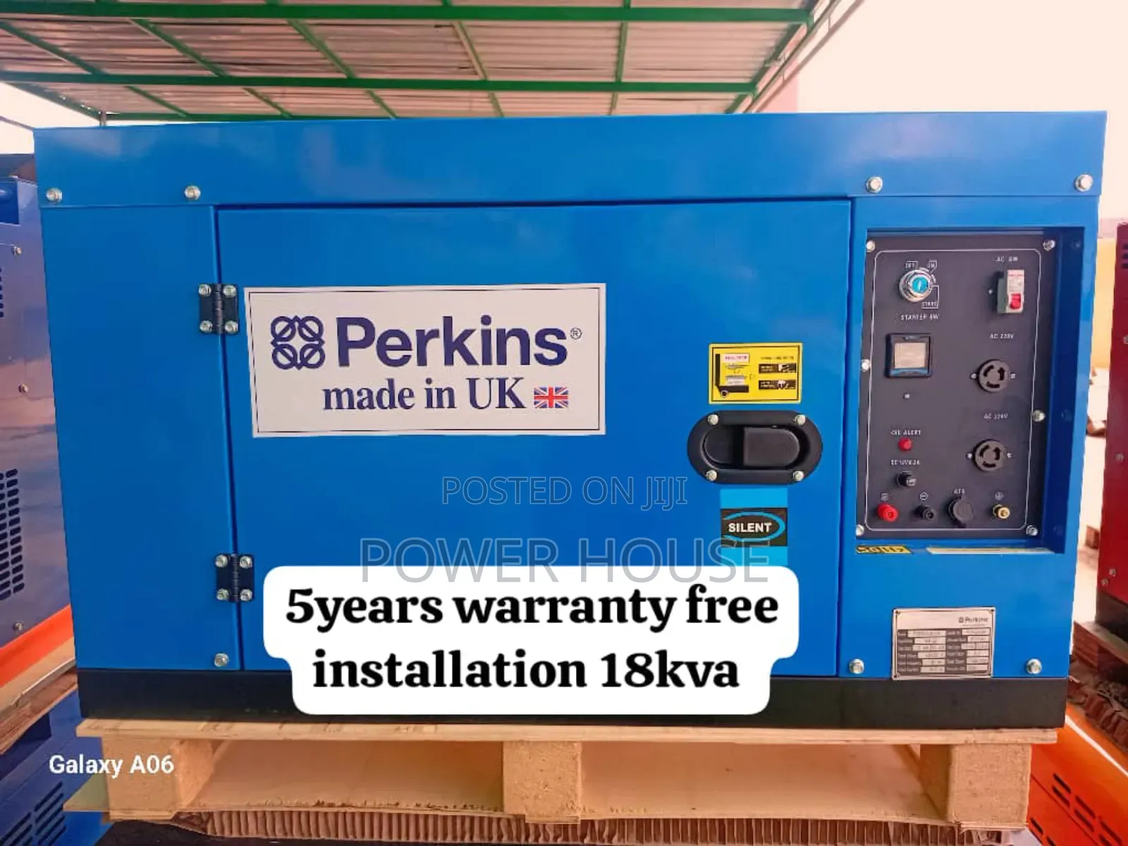Lumina Prime Nodes 18kva Perkins Diesel Generator