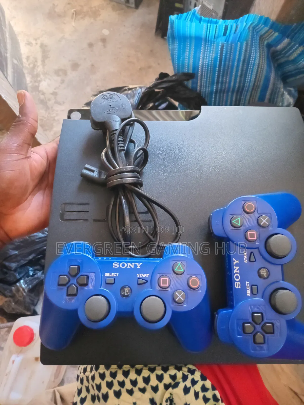 Ps3 Slim With 10 Games