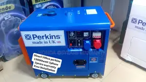 Power Up Energies 3phase Perkins 10kva 13000watt Generator