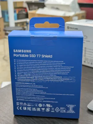 Samsung 4tb T7 Shield Portable SSD (Black)