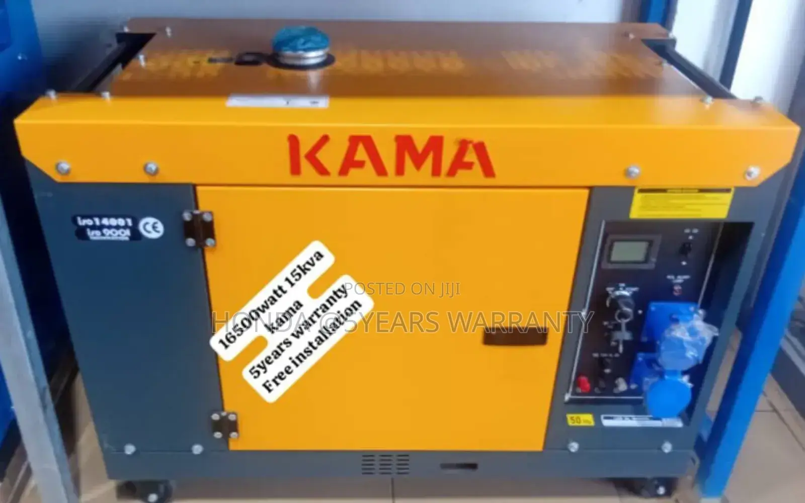 Energy Controller Kama 15kva 16500watt Generator Diesel 15kv